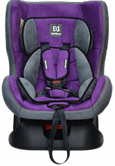 Автокресло детское  GE-B велюр (серо-пурпурное 
( purple +dark grey)) - Цвет серо-пурпурный - Картинка #1