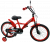Двухколесный велосипед TM  RECORD 18" (красный/чёрный) - Картинка #2